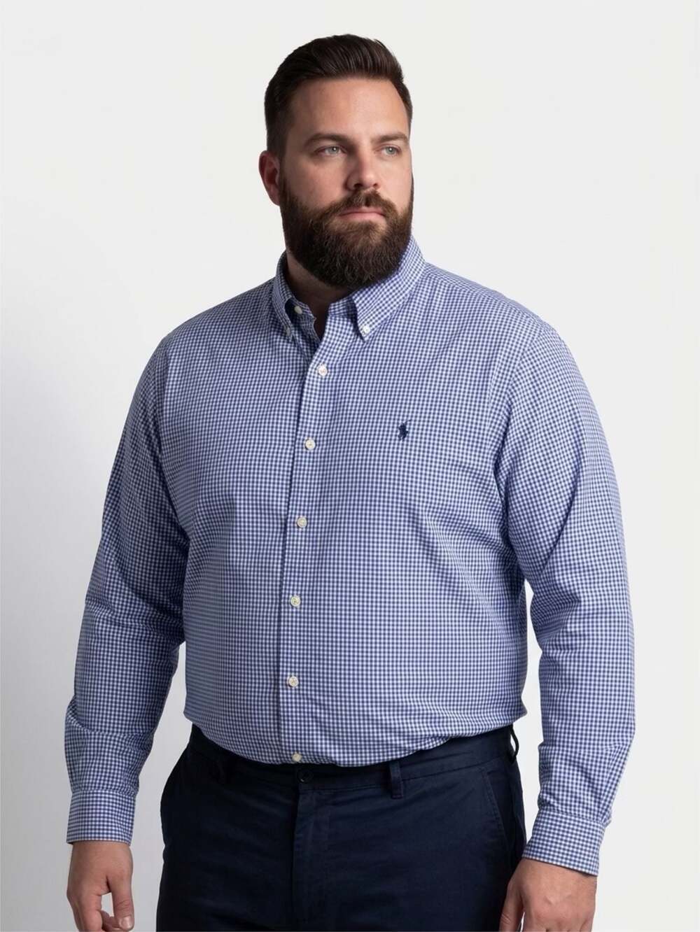 Polo Ralph Lauren Classic Fit Gingham Check Long Sleeve Button-Down Shirt